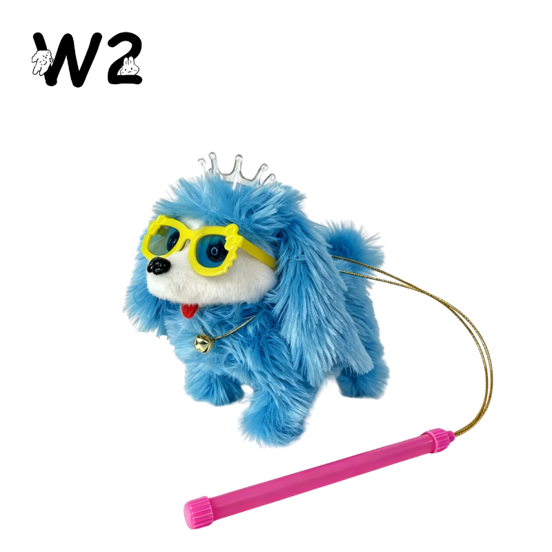 W2TOY Electric Plush Toy -Fluffy Dog（1pcs）