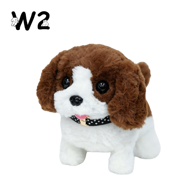 W2TOY Electric Plush Toy -Two tone Dog（1pcs）
