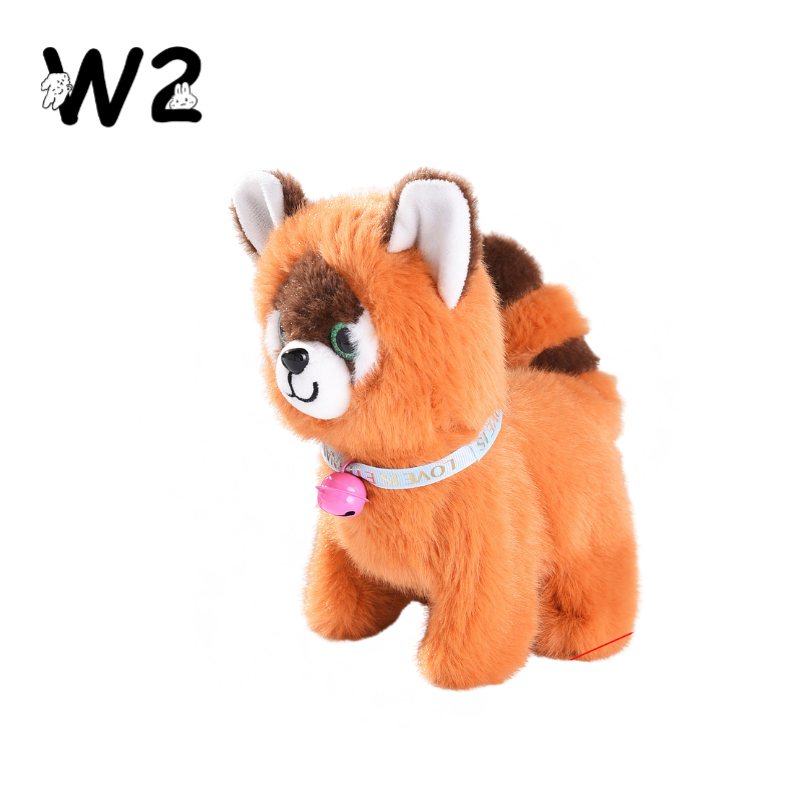 W2TOY Electric Plush Toy - Medium-Sized Fox Dog（1pcs）