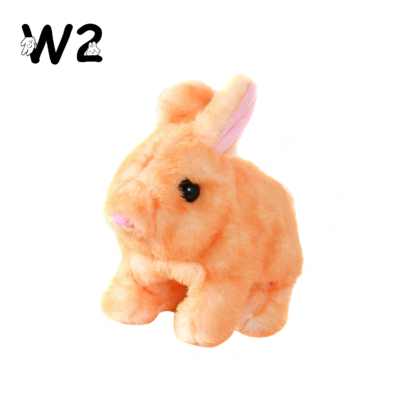 W2TOY Electric Plush Toy -Tie-Dye Golden Bunny（1pcs）