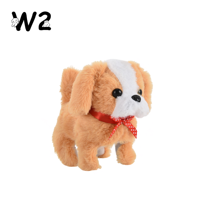 W2TOY Electric Plush Toy - Color-Blocked Puppy（1pcs）