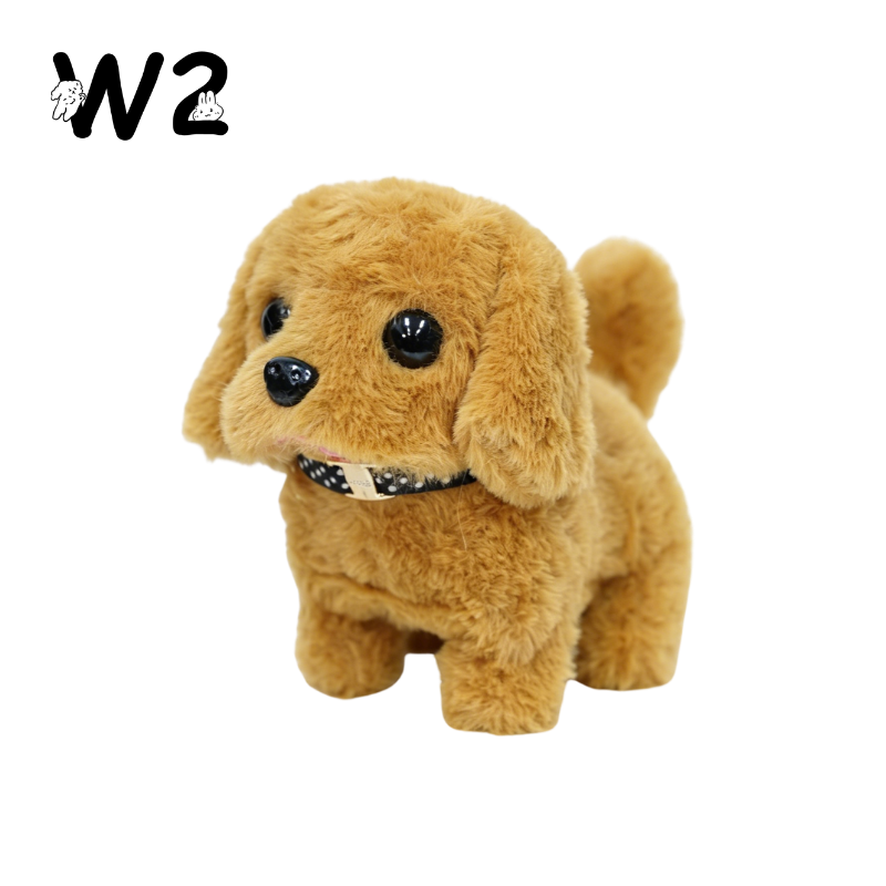 W2TOY Electric Plush Toy -Golden Retriever（1pcs）