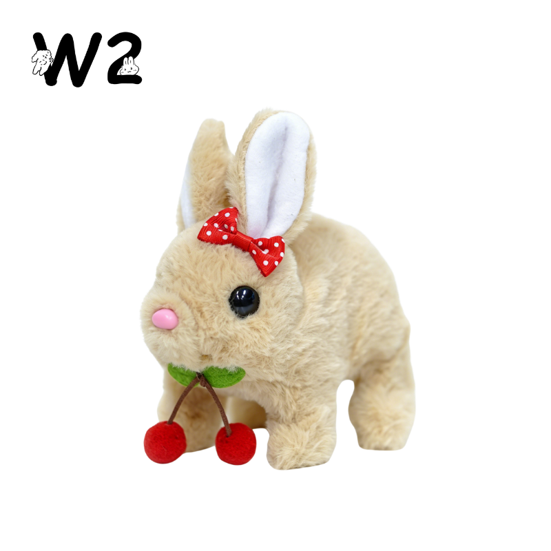 W2TOY Electric Plush Toy -Cherry Rabbit（1pcs）