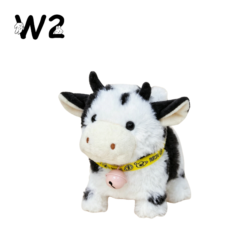 W2TOY Electric Plush Toy -Musical Little Cow（1pcs）