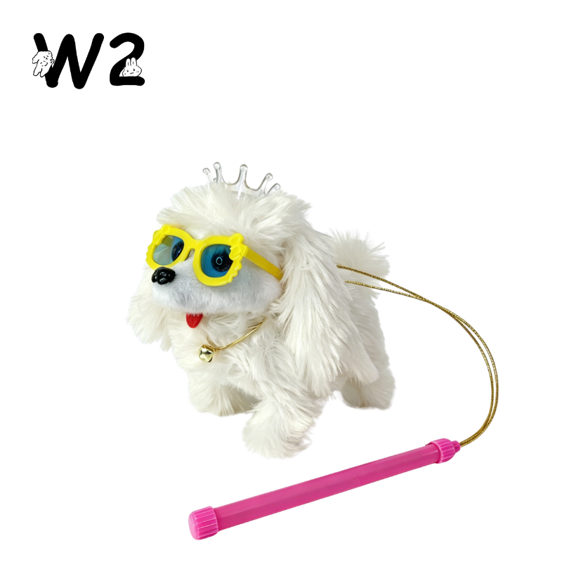 W2TOY Electric Plush Toy -Fluffy Dog（1pcs）