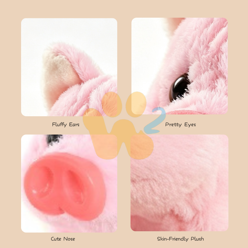 W2TOY Electric Plush Toy - Gu Gu Pig（1pcs）